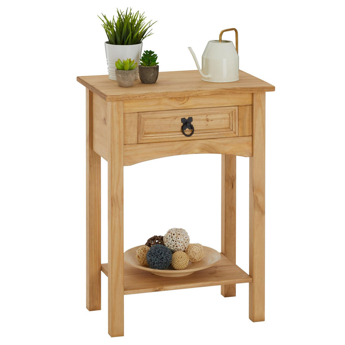 KONSOLENTISCH SALSA - Braun, Holz (35/53/73cm) - CARO-Möbel