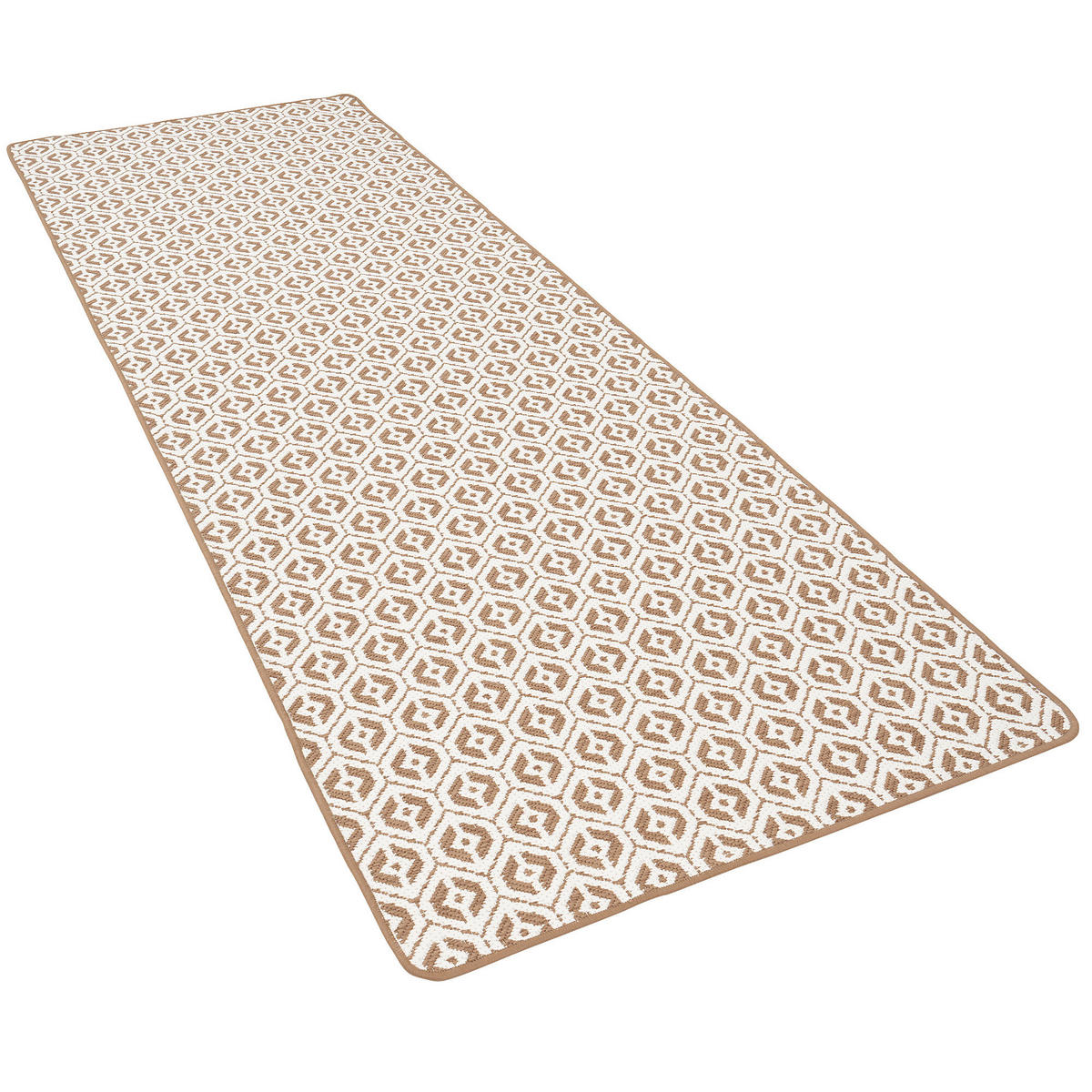 IN- UND OUTDOOR TEPPICH LÄUFER BEIDSEITIG CAPE COD - Beige, Textil (80/160cm) - Snapstyle