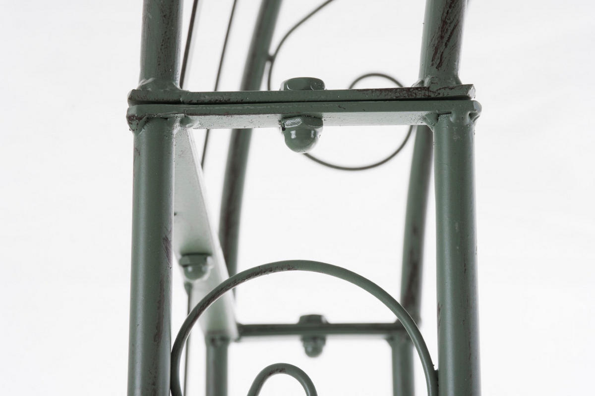 ROSENBOGEN Shinay mit Tor antik-grün - Grün, Metall (128/245/26cm) - TPFGarden