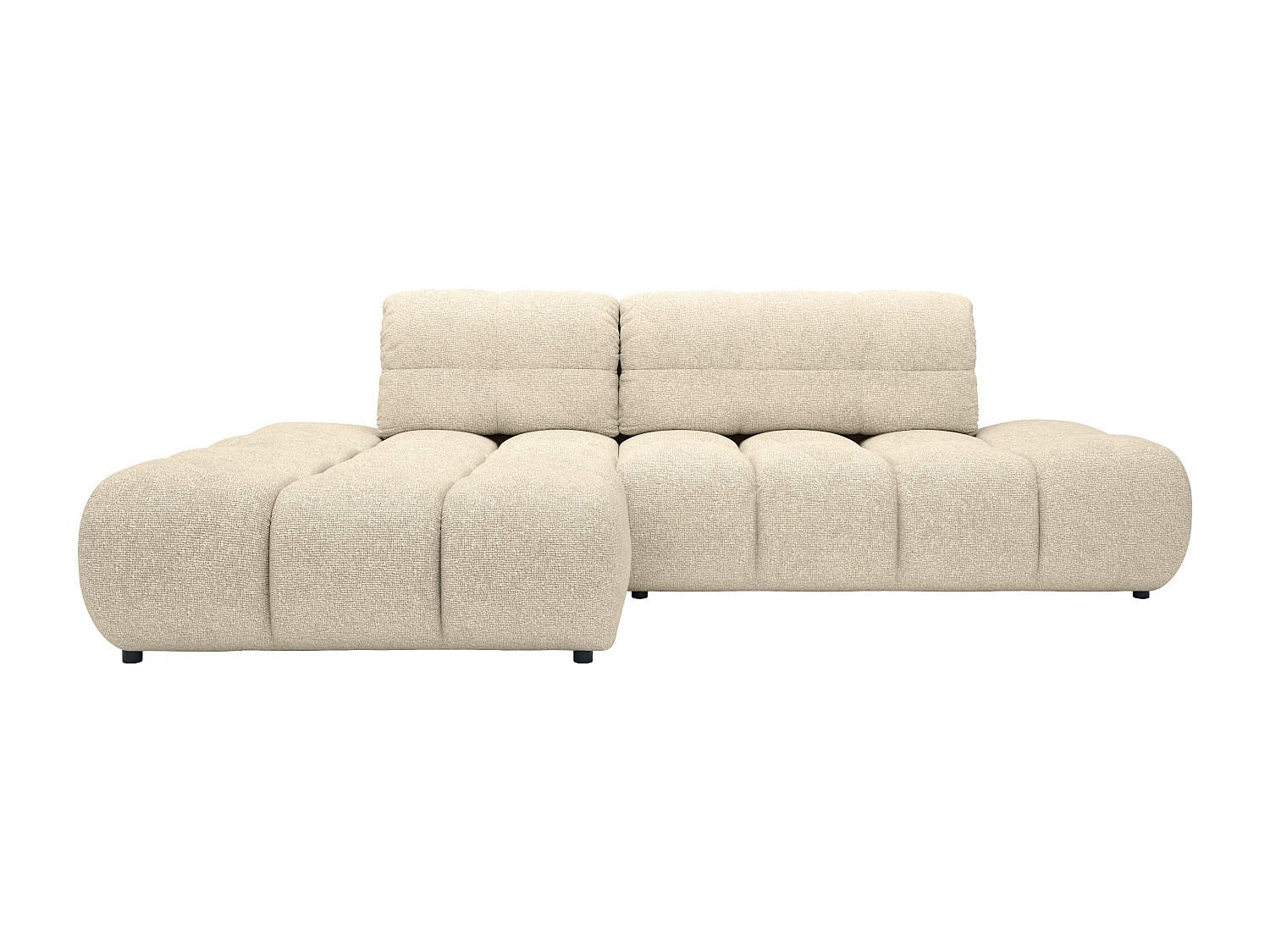 Vente-Unique Schlafsofa Beige 292x96x193 cm