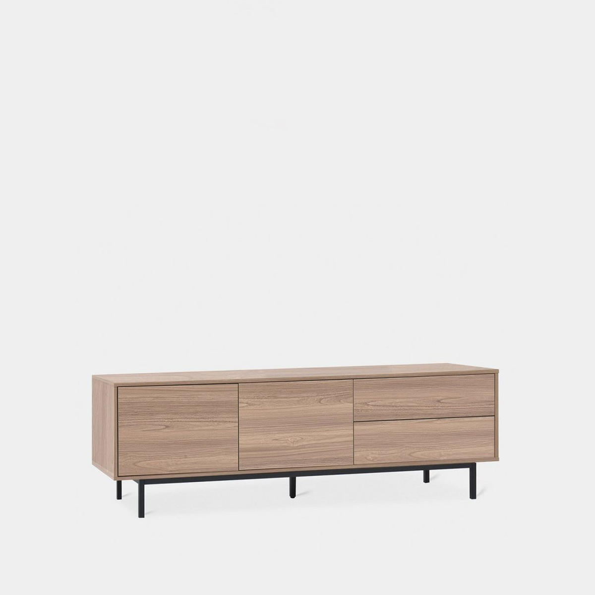 TV-ELEMENT Elton Natürlich 160 cm x 50 cm - Naturfarben, Holzwerkstoff (160/50/40cm) - Klast Home