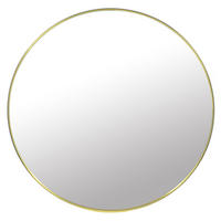 SPIEGEL Gold 40 cm OSKAR Metallrahmen - Goldfarben, Metall (40/40/3cm)