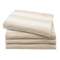 HANDTÜCHER, 4er-Set, 50x100 cm, 100% Baumwolle, Braun - Beige, Textil (50/100cm) - Zollner