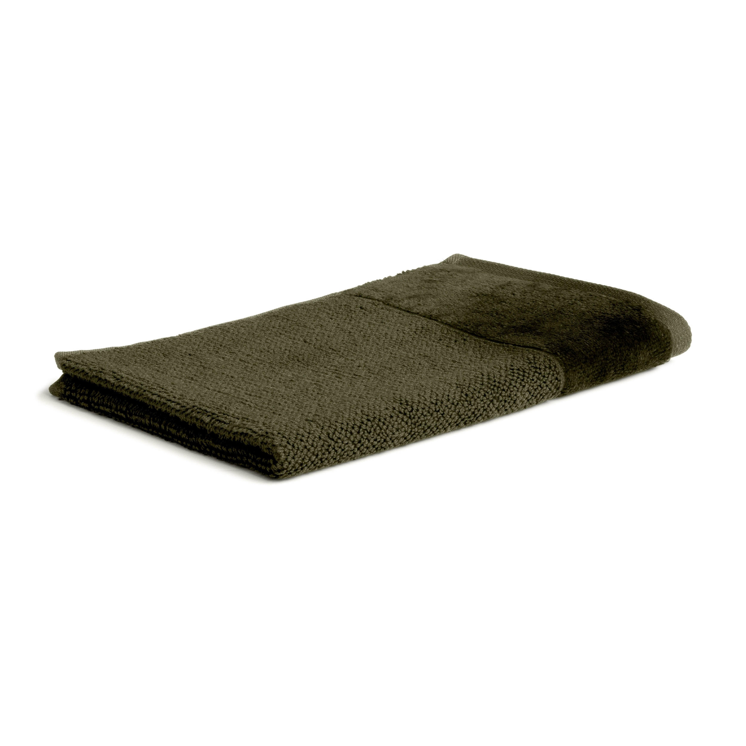GÄSTETUCH BAMBOO LUXE - Olivgrün, Textil (30/50cm) - MÖVE