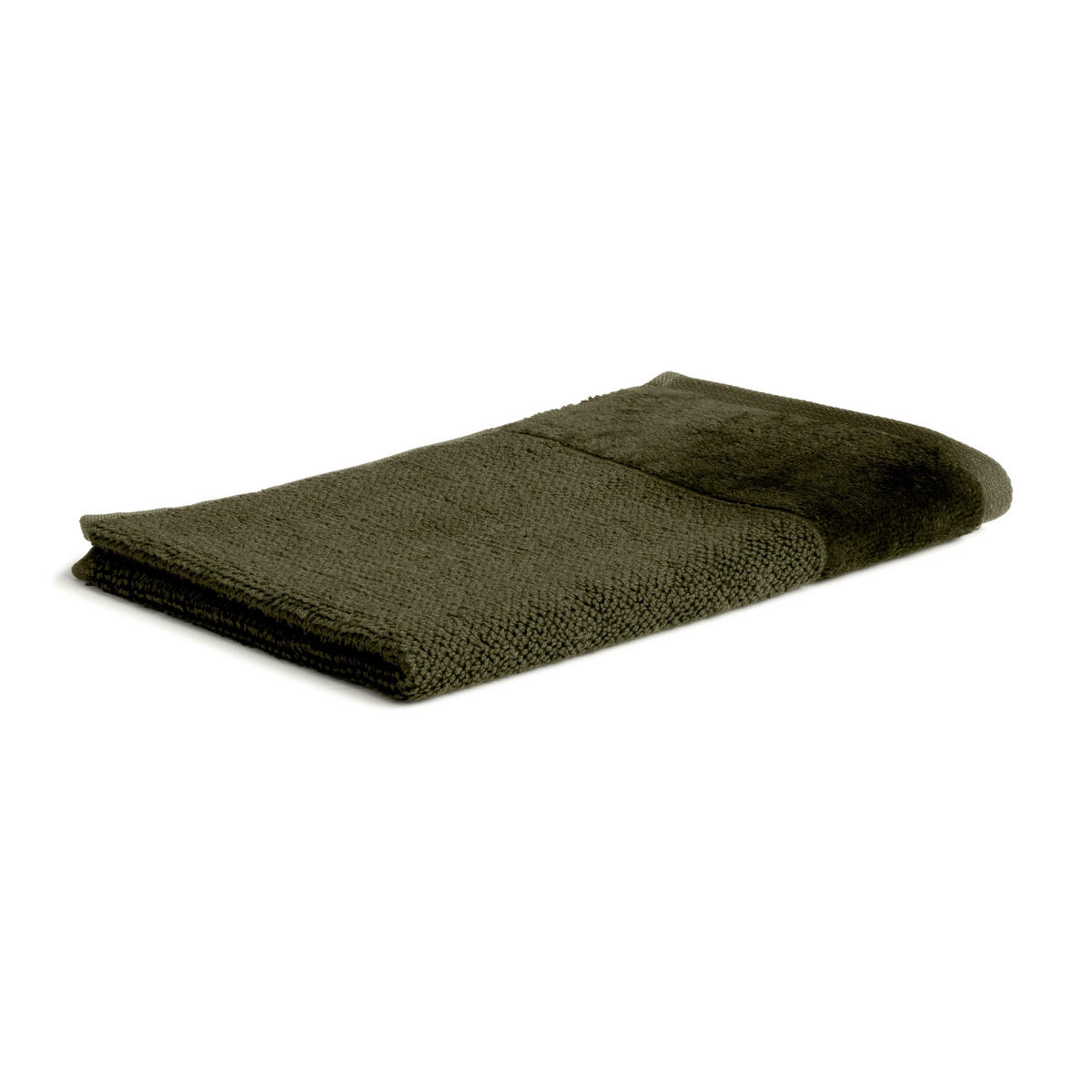 GÄSTETUCH BAMBOO LUXE - Olivgrün, Textil (30/50cm) - MÖVE