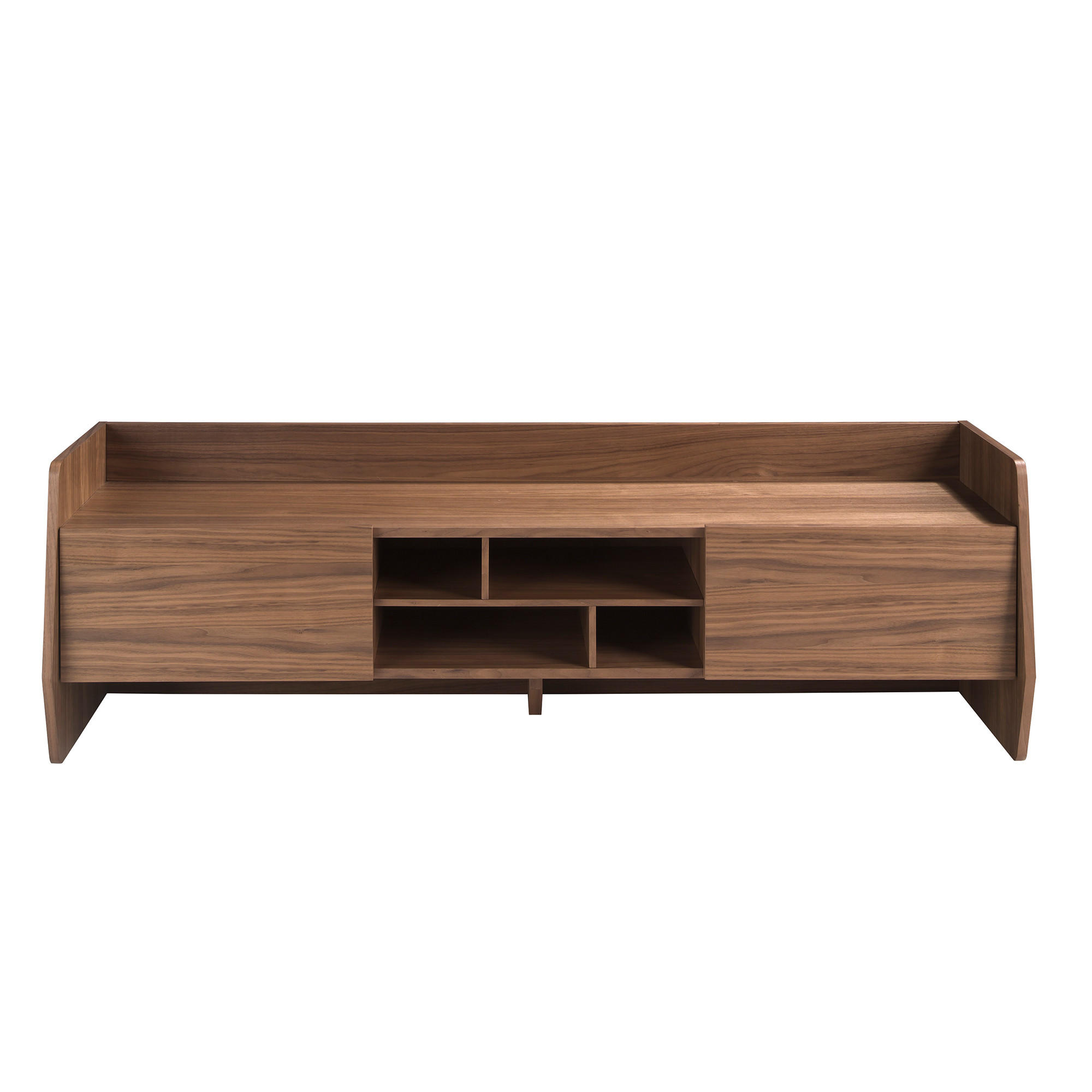 TV-ELEMENT Rechteckig Walnuss 180/45/56 - Walnussfarben, Holz (180/56/45cm) - ANGEL CERDA