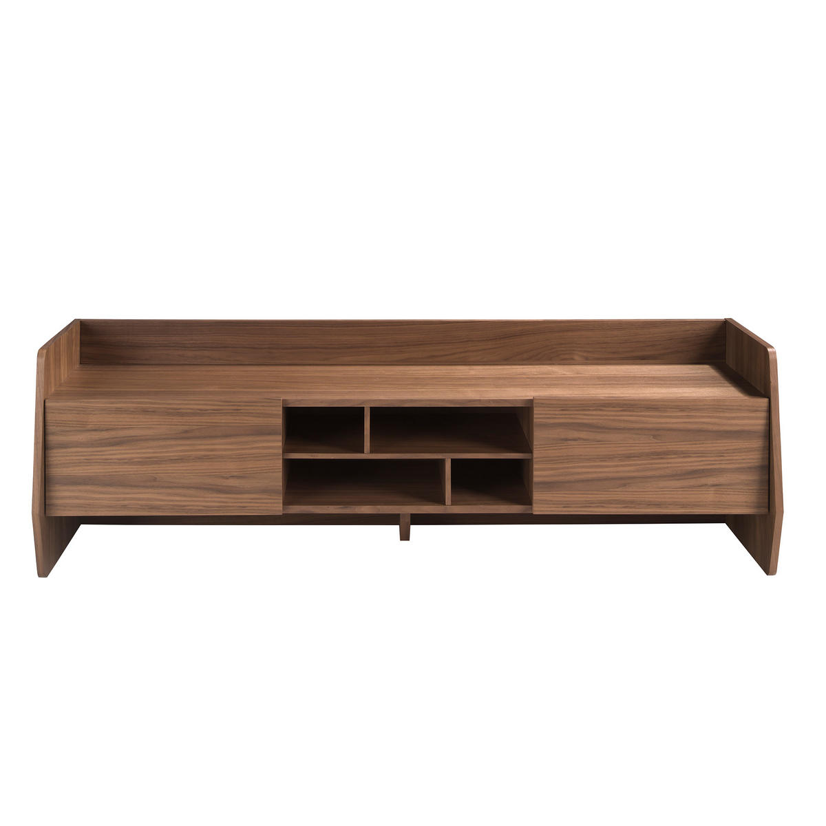 TV-ELEMENT Rechteckig Walnuss 180/45/56 - Walnussfarben, Holz (180/56/45cm) - ANGEL CERDA