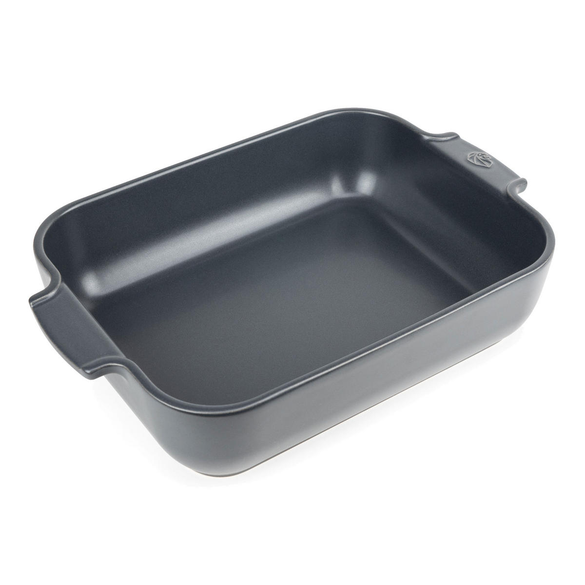 AUFLAUFFORM Keramik Appolia 32cm Rechteckig Schiefergrau Spülmaschinenfest - Grau, Keramik (21.7/32/7.2cm) - PEUGEOT