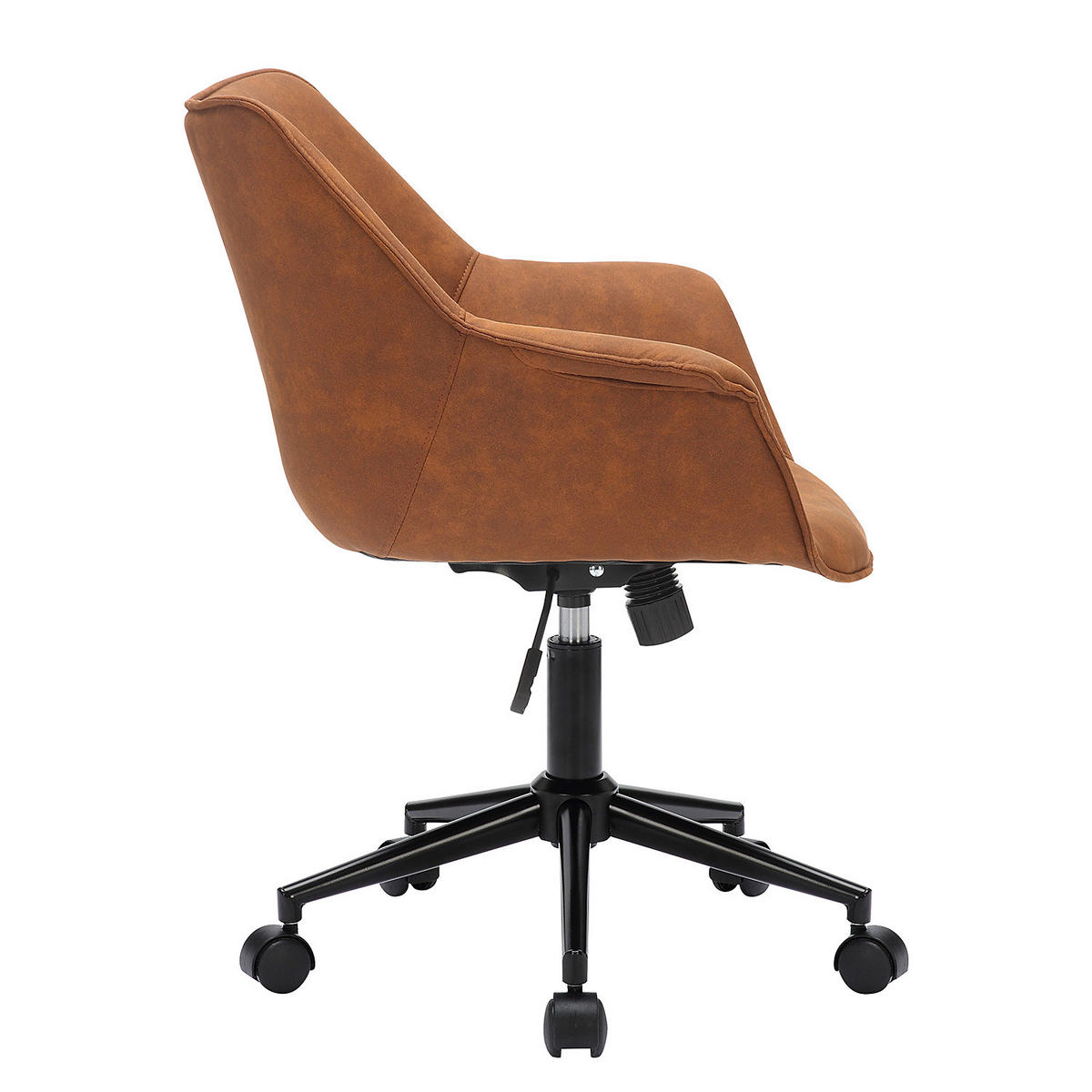 BÜROSTUHL - Cognac, Kunststoff (68/82/63cm) - home24