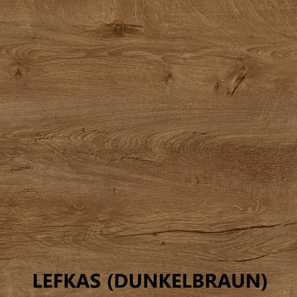 Thumbnail - Dekori_Interiors Esstisch, Dunkelbraun, Weiß, Holz, Rund,Rund, 100x77x200 cm, Esszimmer, Tische, Esstische