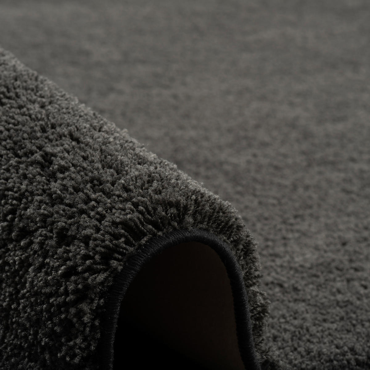 HOCHFLOR SHAGGY TEPPICH PALACE - Chromfarben, Textil (133/133cm) - Snapstyle
