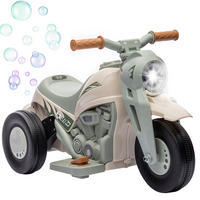 ELEKTROMOTORRAD, Cremeweiß, Kunststoff, Metall - Creme, Kunststoff (80/36/43.5cm) - AIYAPLAY