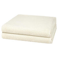 DUSCHTUCH Pure 2er-Set - Naturfarben, Textil (80/150cm) - Cawö