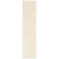 HOCHFLOR VELOURS LÄUFER TEPPICH LUNA - Creme, Textil (80/400cm) - Snapstyle