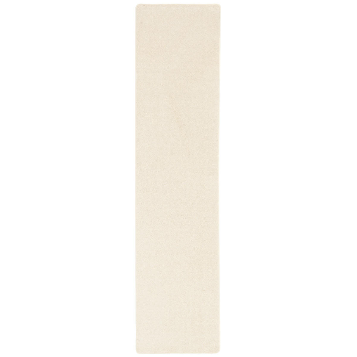HOCHFLOR VELOURS LÄUFER TEPPICH LUNA - Creme, Textil (80/400cm) - Snapstyle