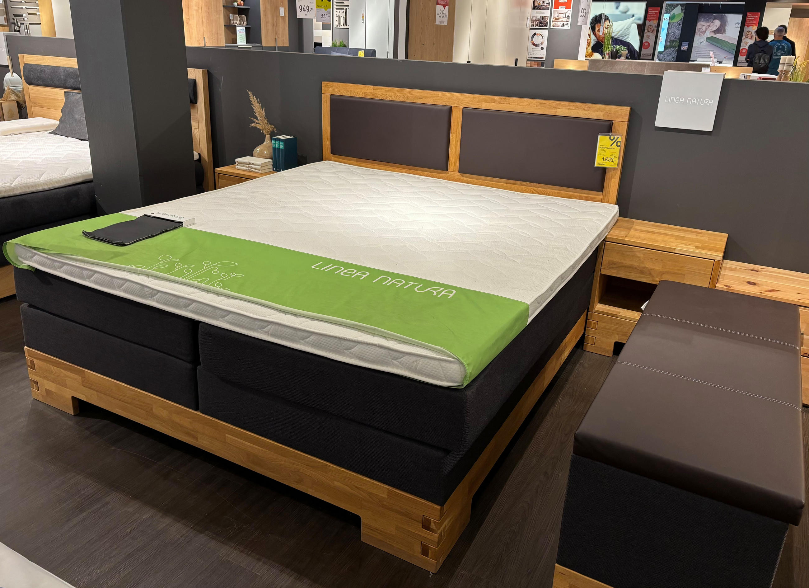 Boxspringbett Country - Linea Natura