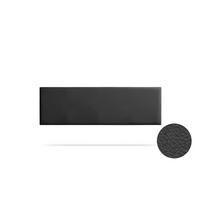 KOPFTEIL gepolstert NOVA Kunstleder 145x50x5 cm - Schwarz - Moonia - Schwarz, Holz (145/5/50cm)