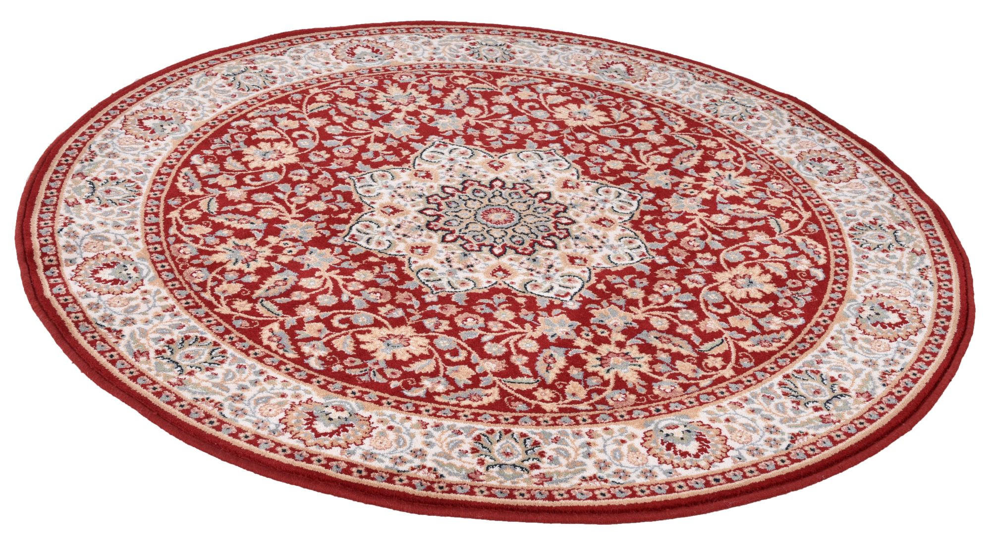 ORIENTTEPPICH Dolna 200x200 cm - Rot, Textil (200/200cm) - THEKO