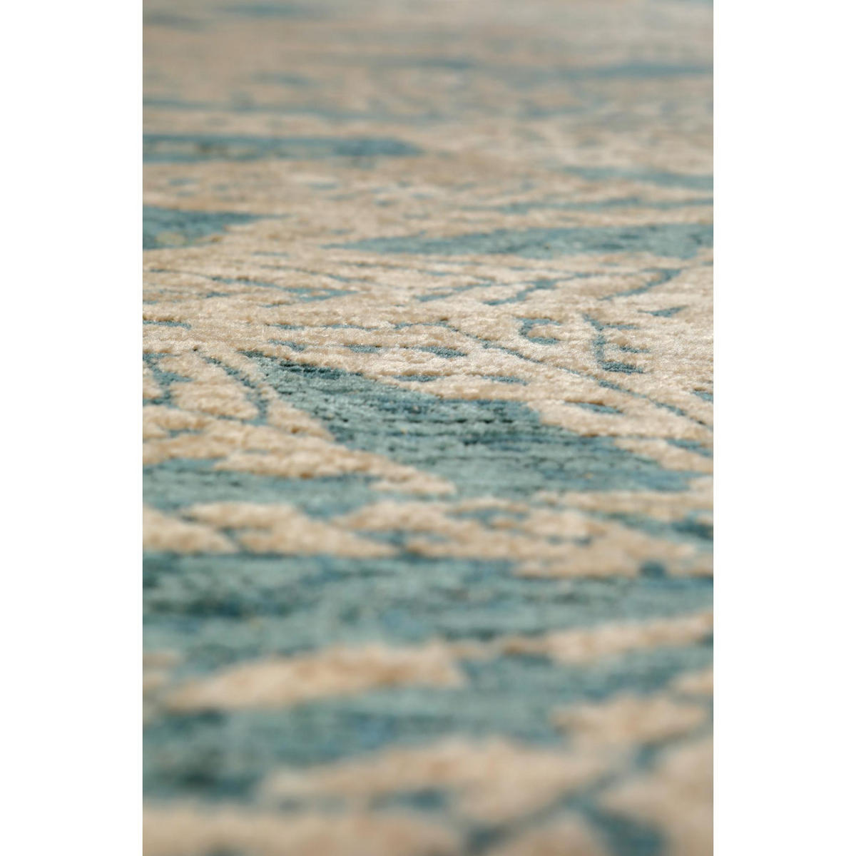 RECYCELTER OUTDOOR-TEPPICH Ariane stahlgrau 160 x 230 cm - Edelstahlfarben, Textil (160/230cm) - Vivaraise