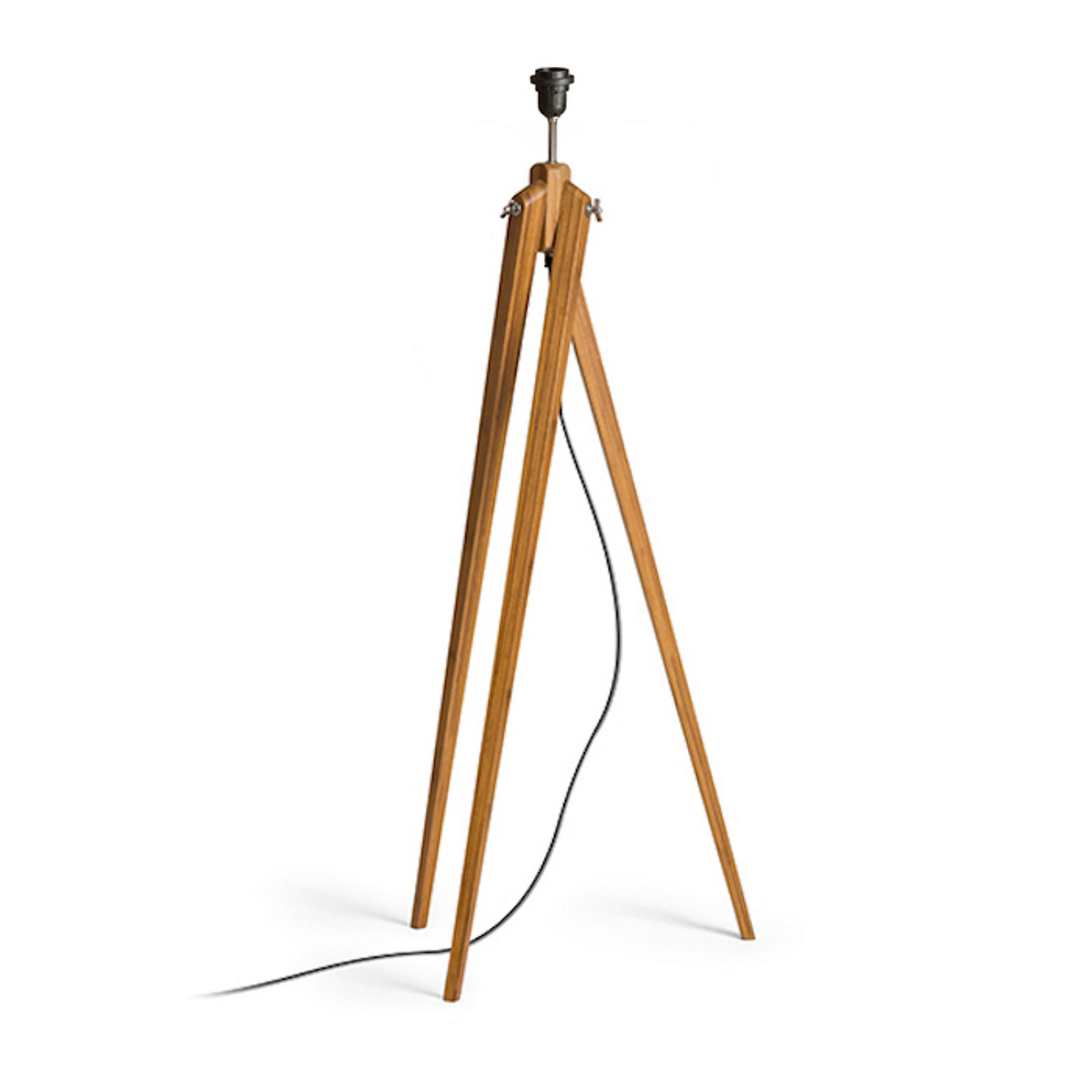 LEUCHTE AMBITUS bamboo Bambus 15 W - Naturfarben, Naturmaterialien (70/70/129cm) - Rendl