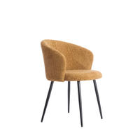 ESSZIMMERSTUHL Radaja Gelb 58/58/78 cm - Gelb, Metall (58/78/58cm) - Light & Living