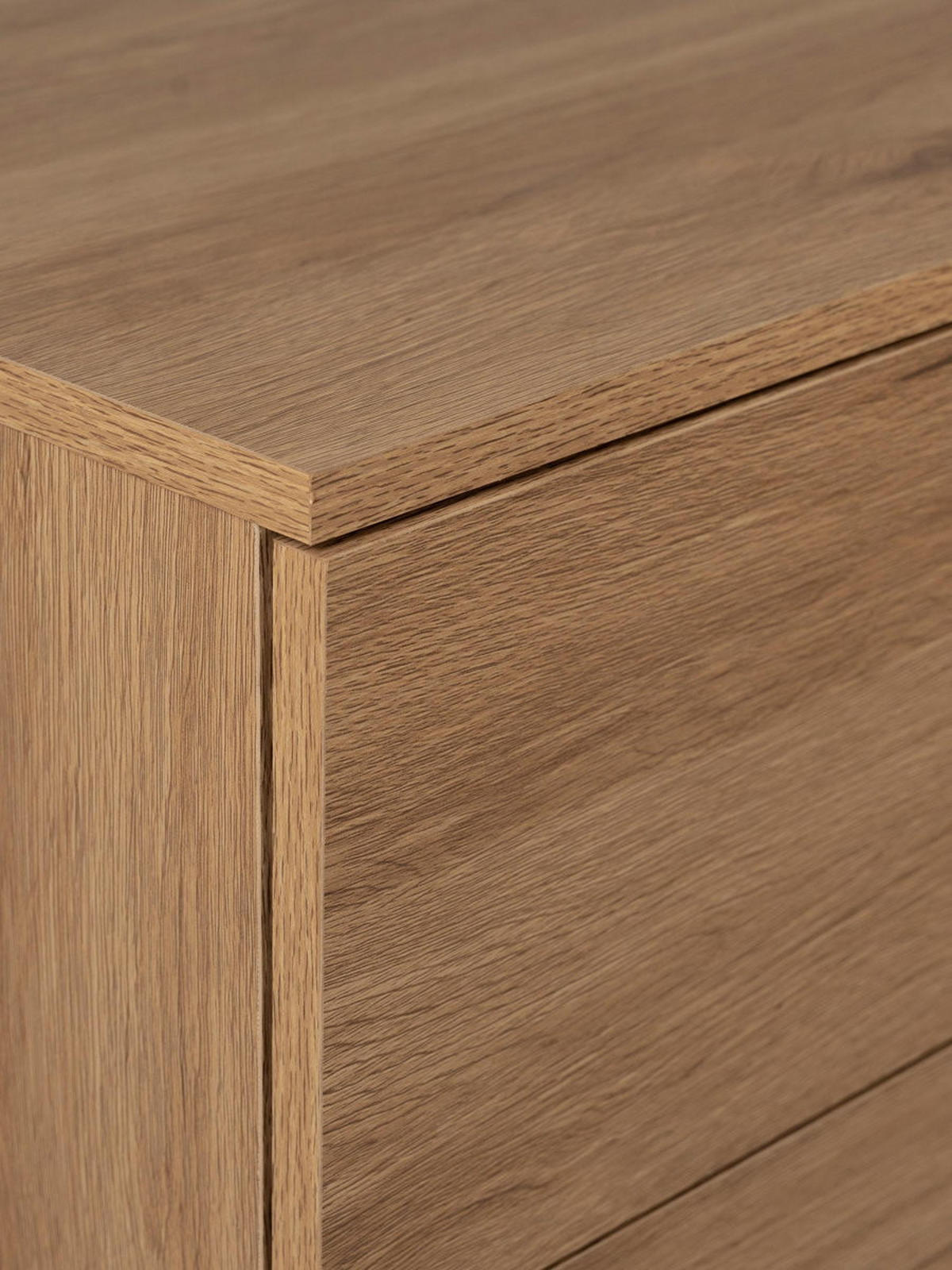 NACHTTISCH Kolb Natur 45 cm x 55 cm - Braun, Holzwerkstoff (45/55/40cm) - Kenay Home