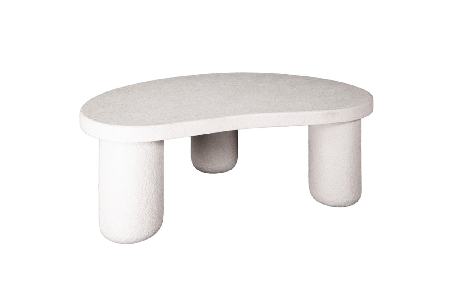 COUCHTISCH GILA Weiß Marmor - Weiß, Stein (110/70/38cm) - KAWOLA