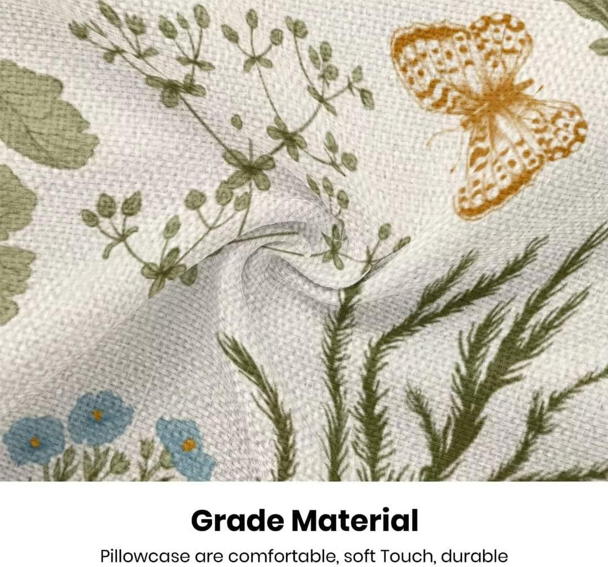 KISSENBEZUG – Ohne Füllung – Cremeweiß – 45 x 45 cm – 2er-Set - Weiß, Textil (45/45cm)