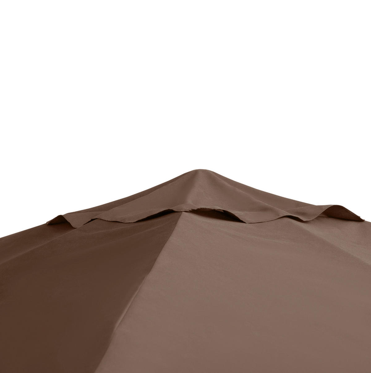 ERSATZDACH für Pavillon 298/295 cm aus Polyester mit PA-Beschichtung und Entwässerungslöchern, Kaffee - Braun, Textil (295/1/298cm) - Redom