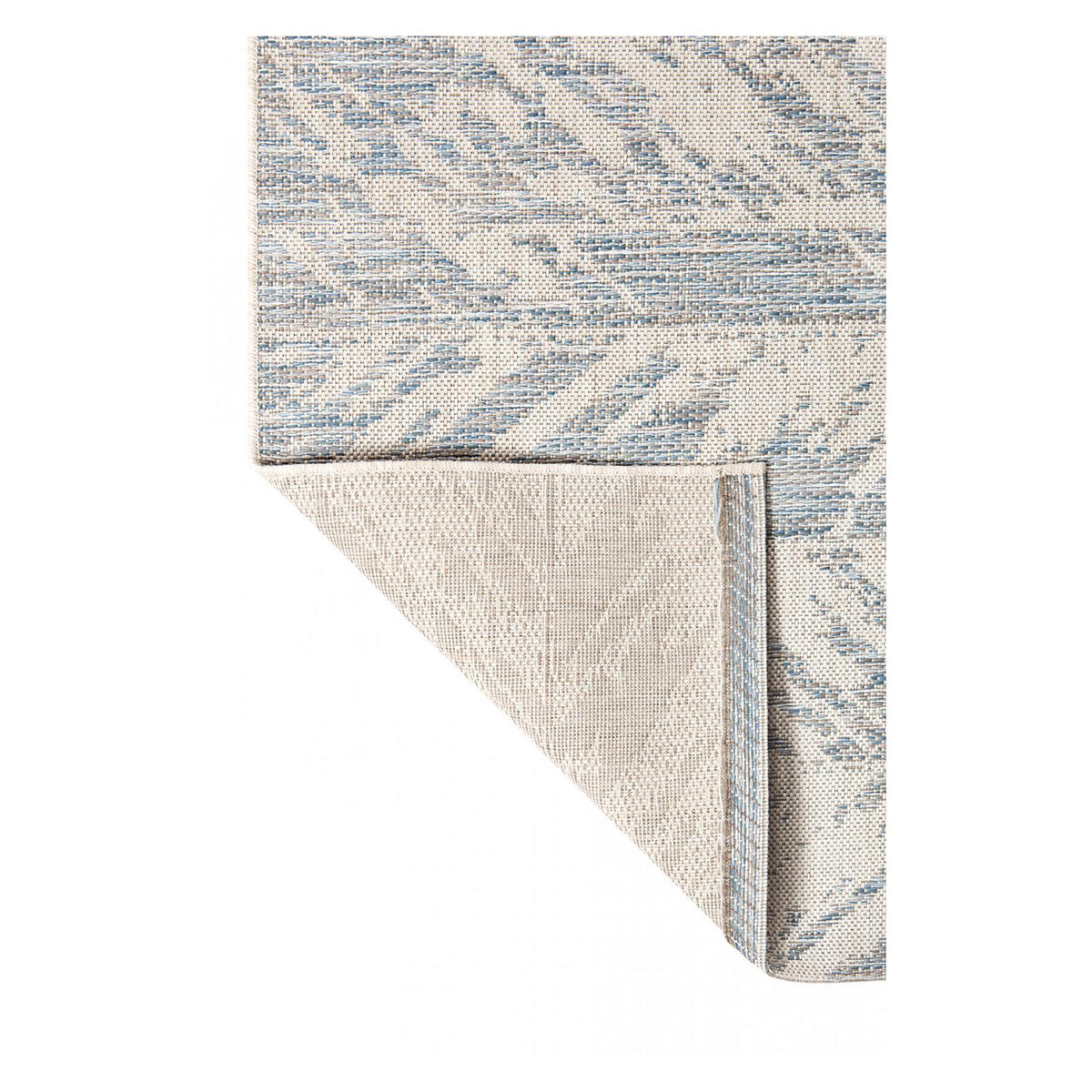 OUTDOOR-TEPPICH Evora stahlgrau 120 x 170 cm - Edelstahlfarben, Textil (170/120cm) - Vivaraise