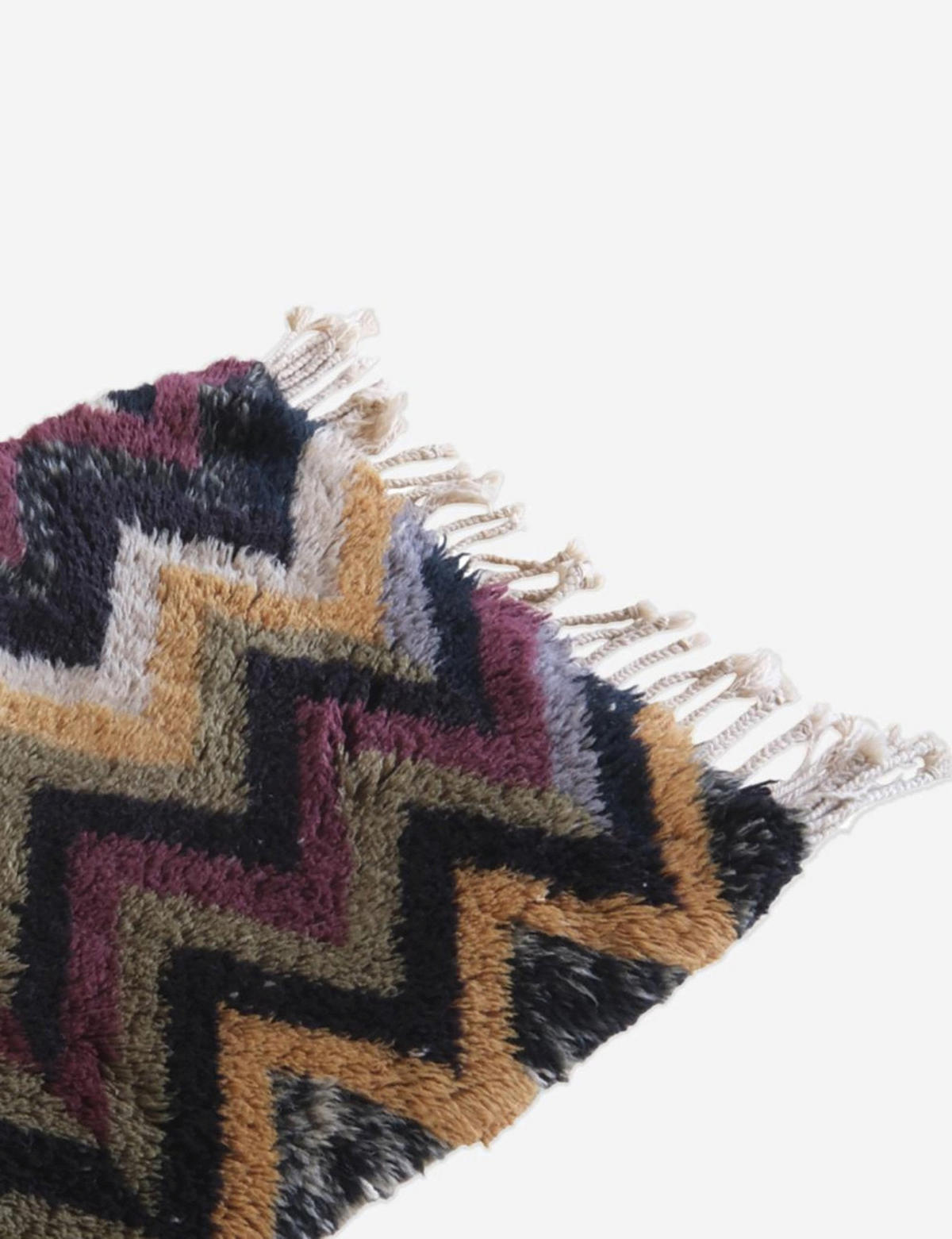 BERBERTEPPICH aus reiner Wolle 81x 312 cm - Multicolor, Naturmaterialien (81/312cm) - AFK Living