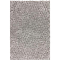 TEPPICH Moderner für Wohn- und Schlafzimmer JACKSON Grau 160 x 230 cm - Grau, Textil (160/230cm) - Novatrend