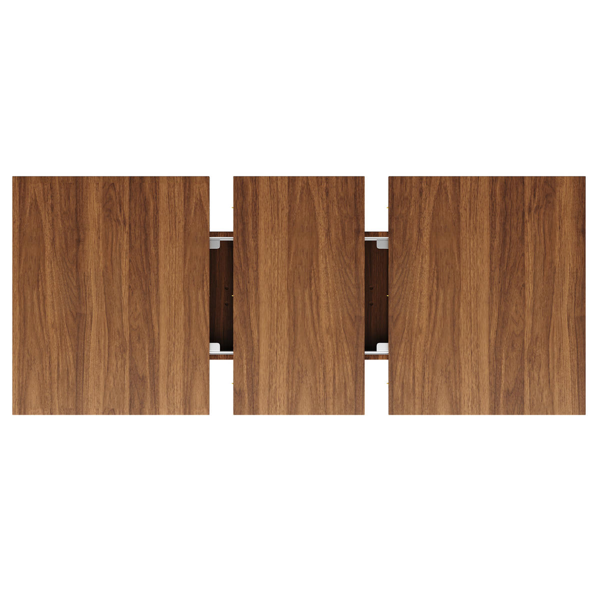 ESSTISCH ausziehbar 120-160/80/76 cm DE-39645 Dunkelbraun - Dunkelbraun, Holzwerkstoff (80/160/76cm) - ComfortXL