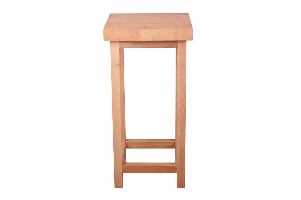 BLUMENSTÄNDER Siri Platte 4cm Buche 30x30x60cm - Buchefarben, Holz (30/30/60cm) - DELUKE