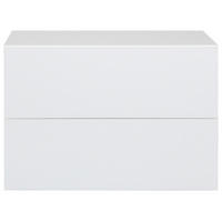 HÄNGENDER NACHTTISCH ANNI weiß - Weiß, Holzwerkstoff (42/29/30cm) - CARO-Möbel