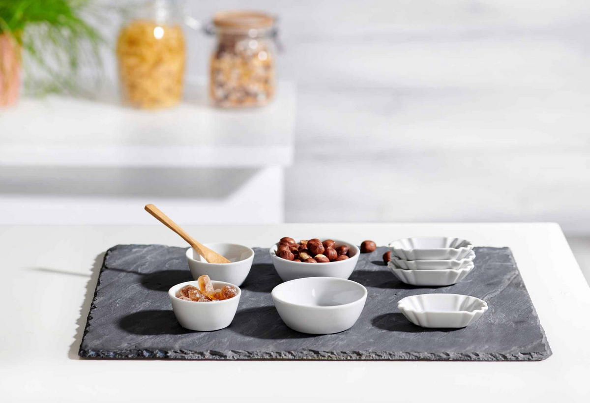 POMMES-SCHALEN Bianco weiß 20 x 12 cm 6er Set - Weiß, Keramik (20/12/3cm) - Ritzenhoff Breker