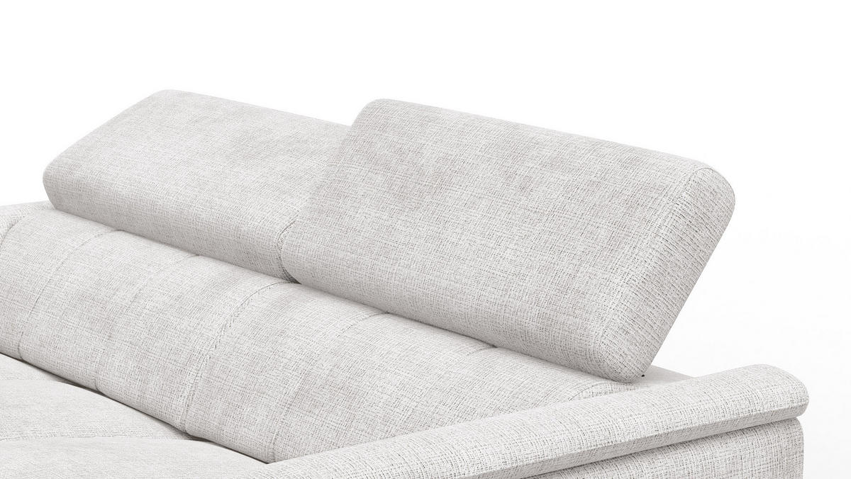 RELAXSOFA RODEN 3-Sitzer, creme - Creme, Holz/Textil (194/82/103cm) - Courtois Laville