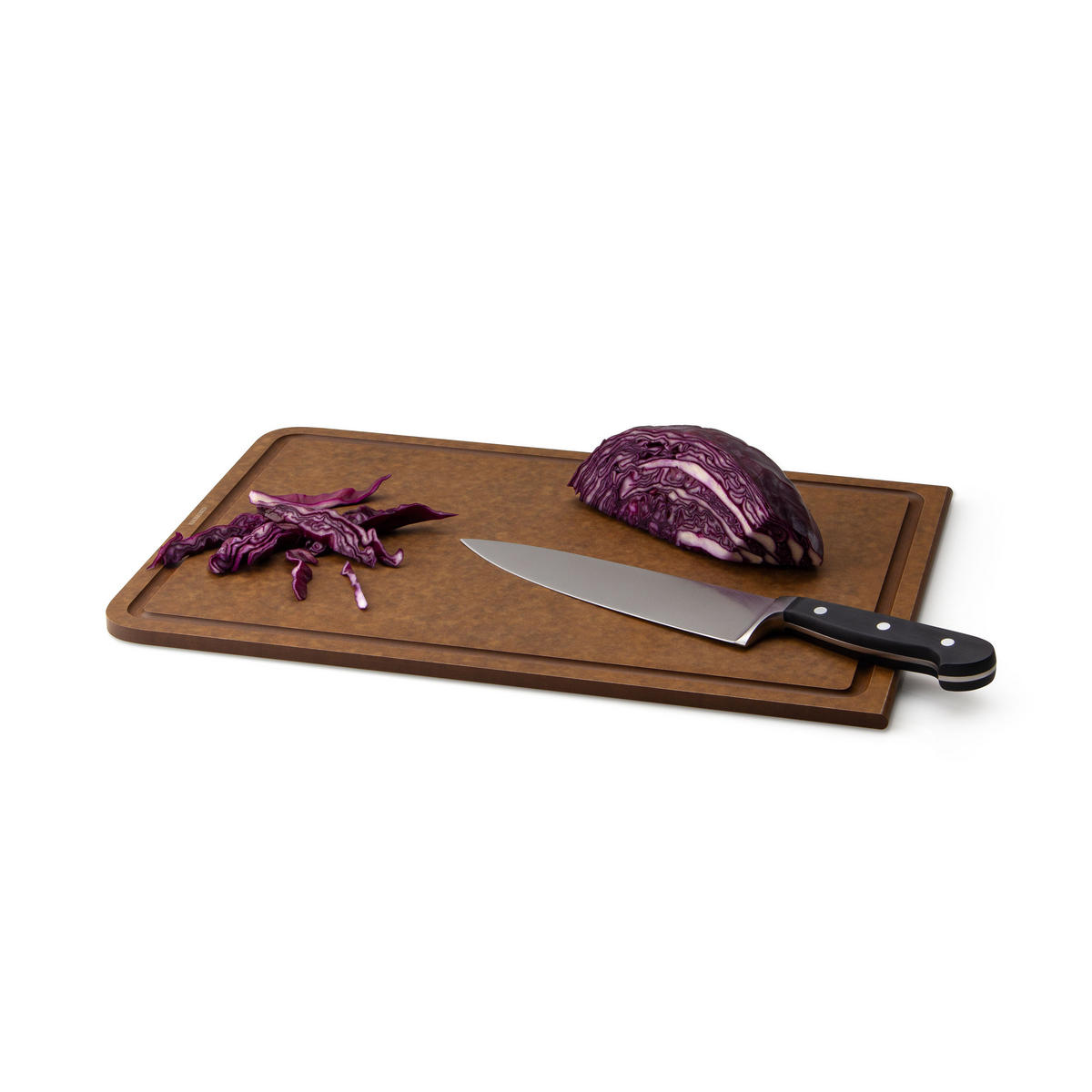 TRANCHIERBRETT BAND, Duracore, Braun, 44 x 29.8 cm - Braun, Holz (29.8/44cm) - Continenta