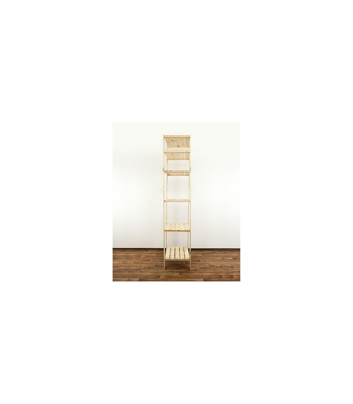 HOLZREGAL WOODLAND 230x80x50cm 6 Fachboden Kiefernholz Natur - Naturfarben, Holz (80/230/50cm) - PROREGAL