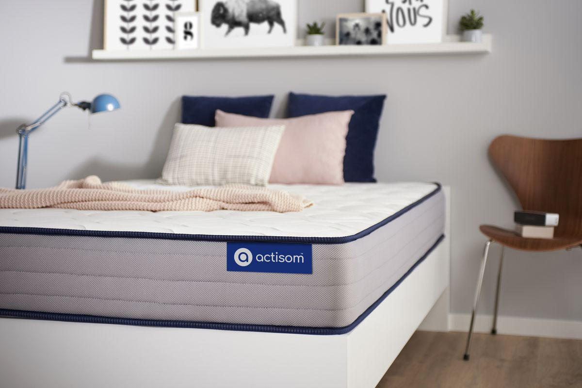 MATRATZE Actimemo form Memory-Schaum 105 x 200 cm h3 - Weiß, Textil (105/200cm) - ACTISOM