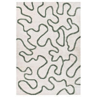 KOBEREC Světle béžový 160/230 cm Viskóza Kappar - béžová, textil (160/230cm) - Beliani
