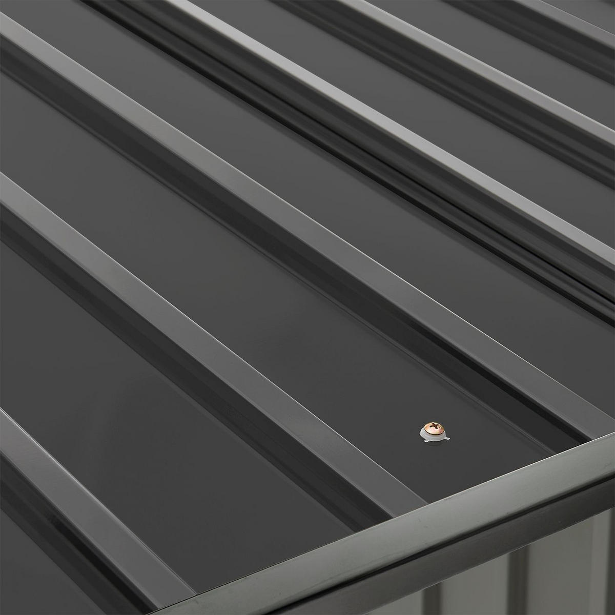 HOLZUNTERSTAND Enno aus Stahl grau - Grau, Metall (83/154/163cm) - Juskys