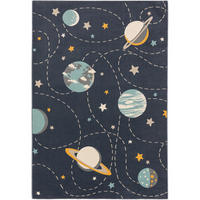 KINDERTEPPICH Apollo Blau 120x170 cm - Blau, Kunststoff/Textil (120/170cm) - Lytte