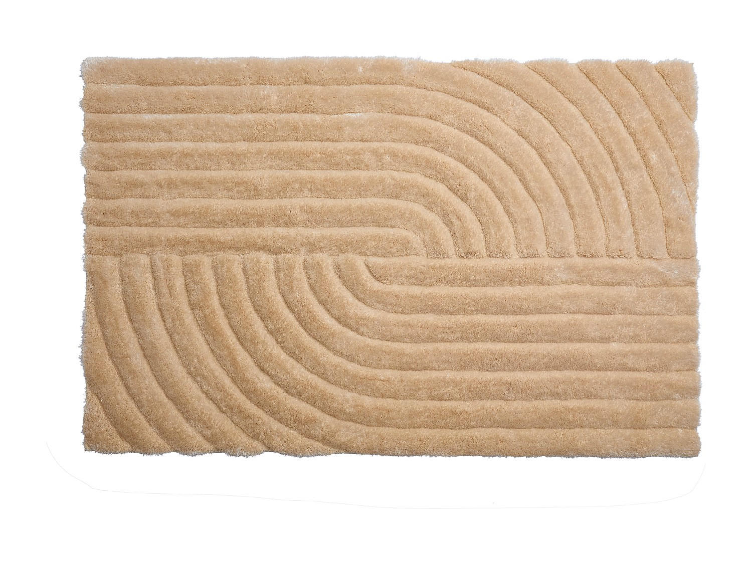 WOHNZIMMERTEPPICH - 290 cm x 200 cm - stoff - beige Merisa - Beige, Textil (290/200cm) - Vente-Unique