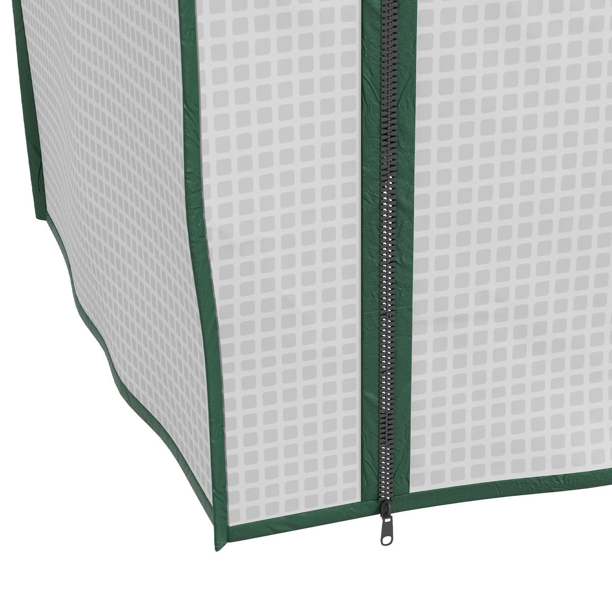 GEWÄCHSHAUS DE-11960 mit 3 Etagen & Reißverschlusstür Weiß - Weiß, Kunststoff (39/127/59cm) - ComfortXL