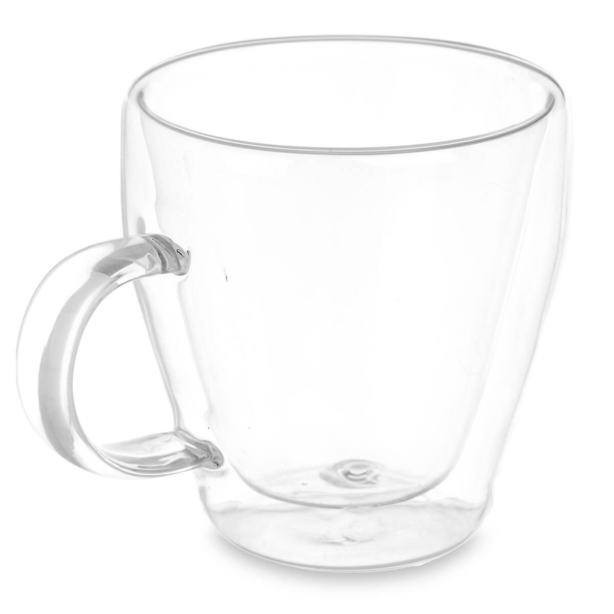 TASSEN Doppelwandig 270 ml 6er-Set - Transparent, Glas (270L) - Vivalto