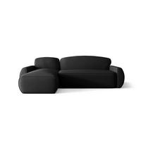 ECKSOFA mit Schlaffunktion LUCAS Curio 99 Links - Schwarz, Textil (240/145cm) - Bedante