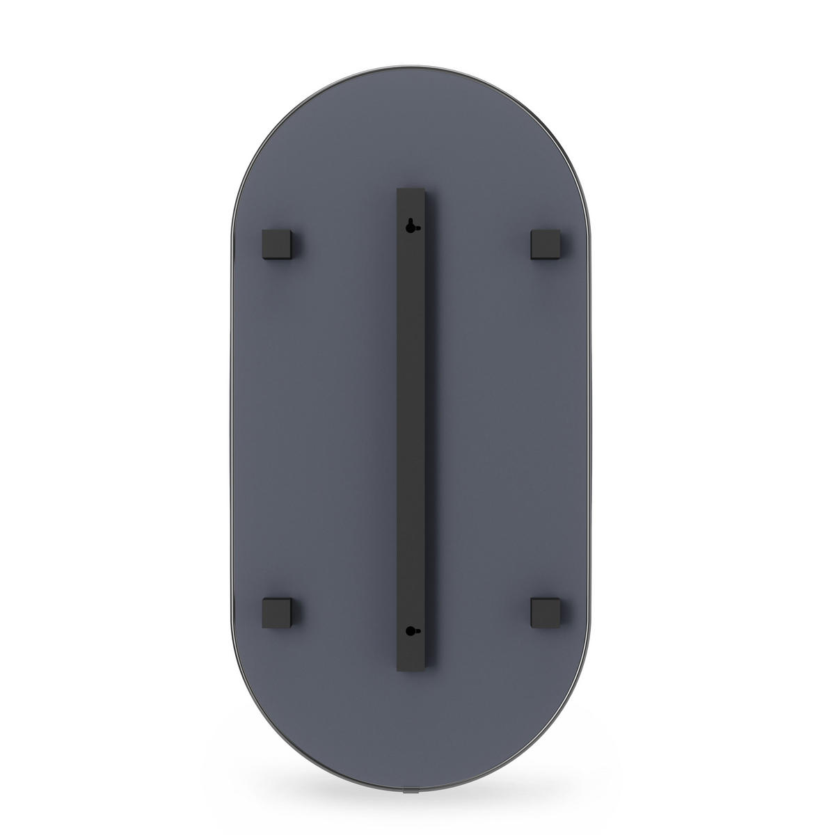 WANDSPIEGEL Hubba Pill, Titan - Schwarz, Glas (91/4/45cm) - Umbra