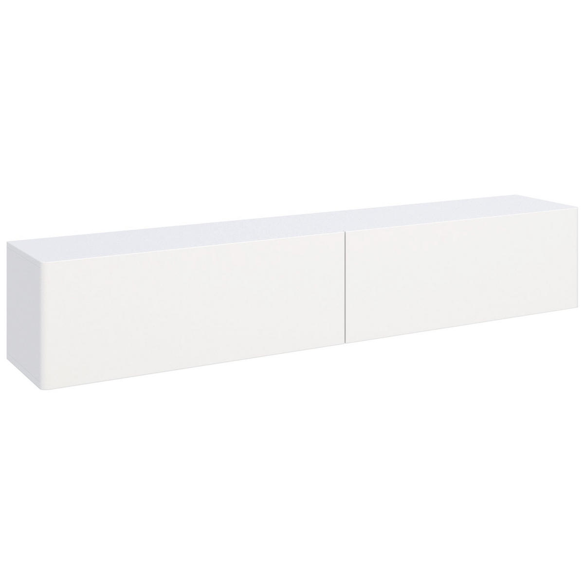 TV-STOLÍK Olio Biela 175 cm - biela, kompozitné drevo (175/28.4/31.6cm) - Selsey