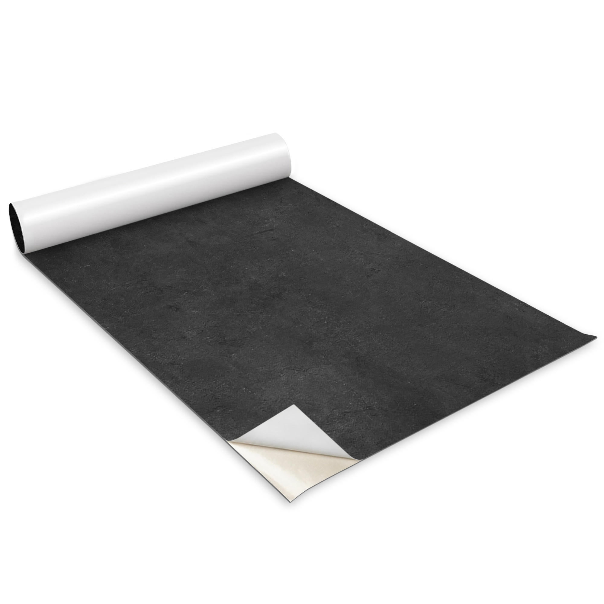 MÖBLAUFKLEBER 100x50 cm dunkelgrau - Zinkfarben, Kunststoff (100/50/0.1cm) - Wallfluent